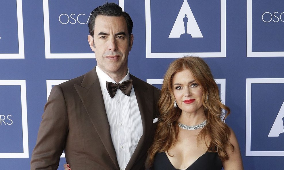 Sacha Baron Cohen i Isla Fisher