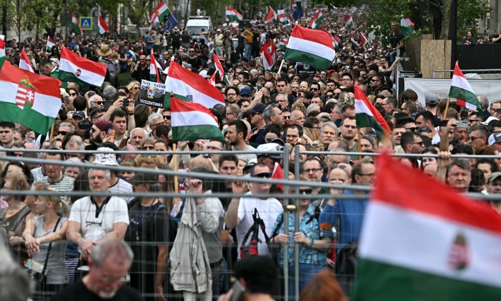 Prosvjed u Budimpešti