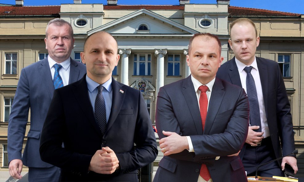 Anđelko Stričak, Ivan Anušić, Siniša Hajdaš Dončić, Mišel Jakšić