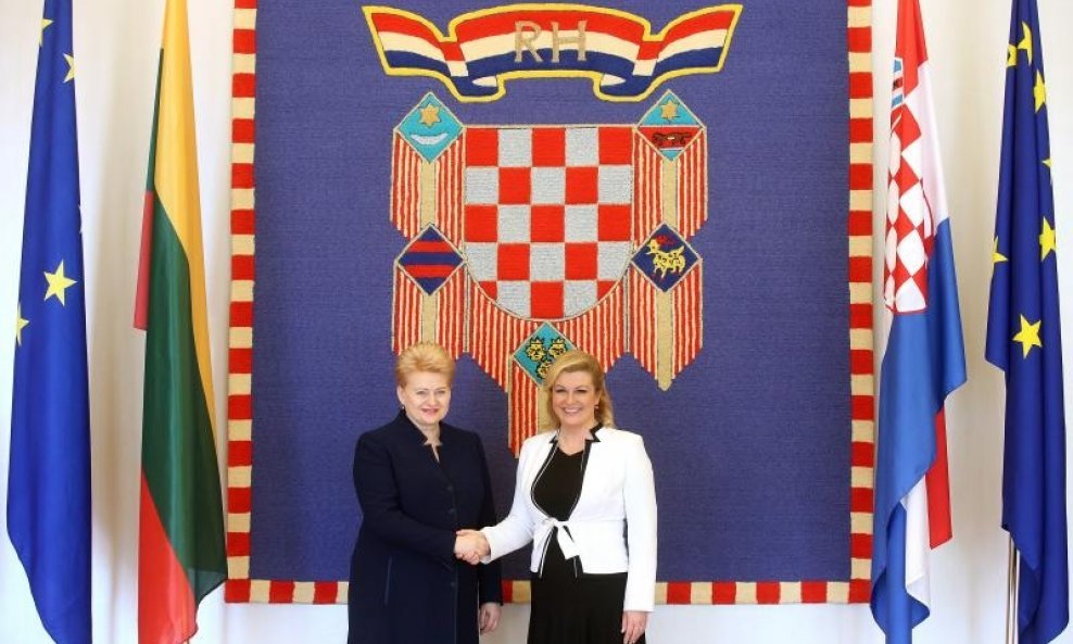 Kolinda Grabar-Kitarović i Dalia Grybauskaite