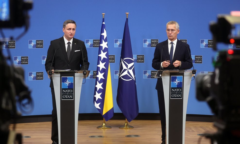 Denis Bećirović i Jens Stoltenberg