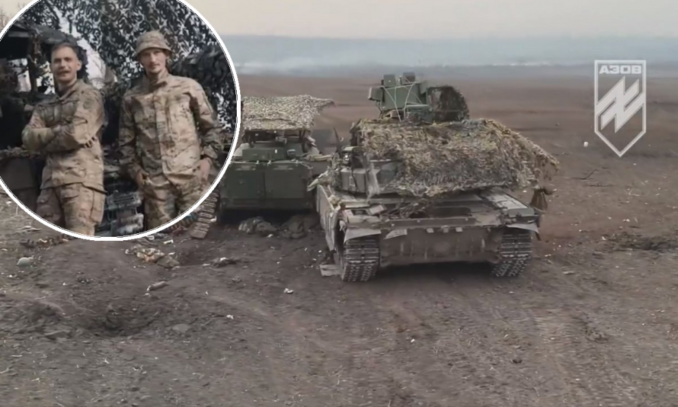 Ukrajinci ukrali ruski tenk T-72B3M