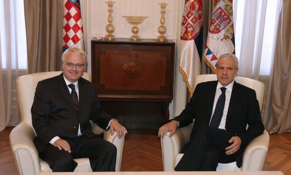 Ivo Josipović i Boris Tadić