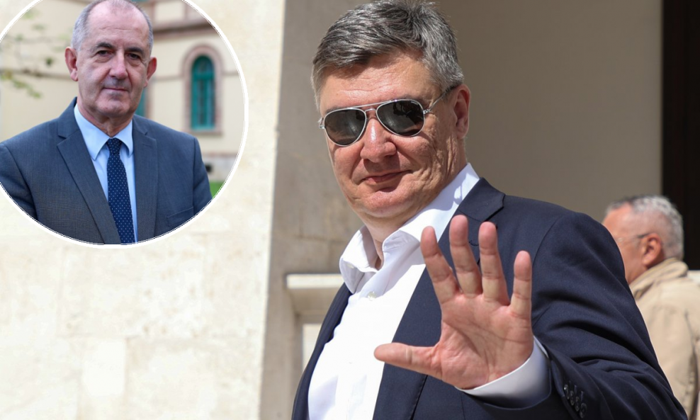 Zoran Milanović i Ivan Rimac (u krugu)