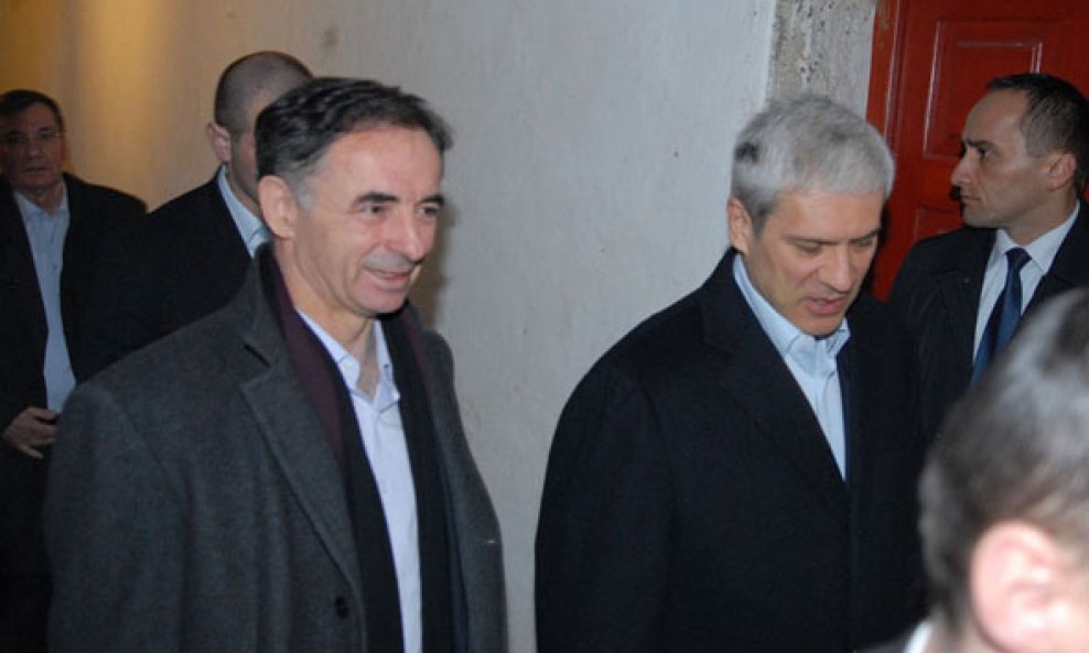 Boris Tadić i Milorad Pupovac