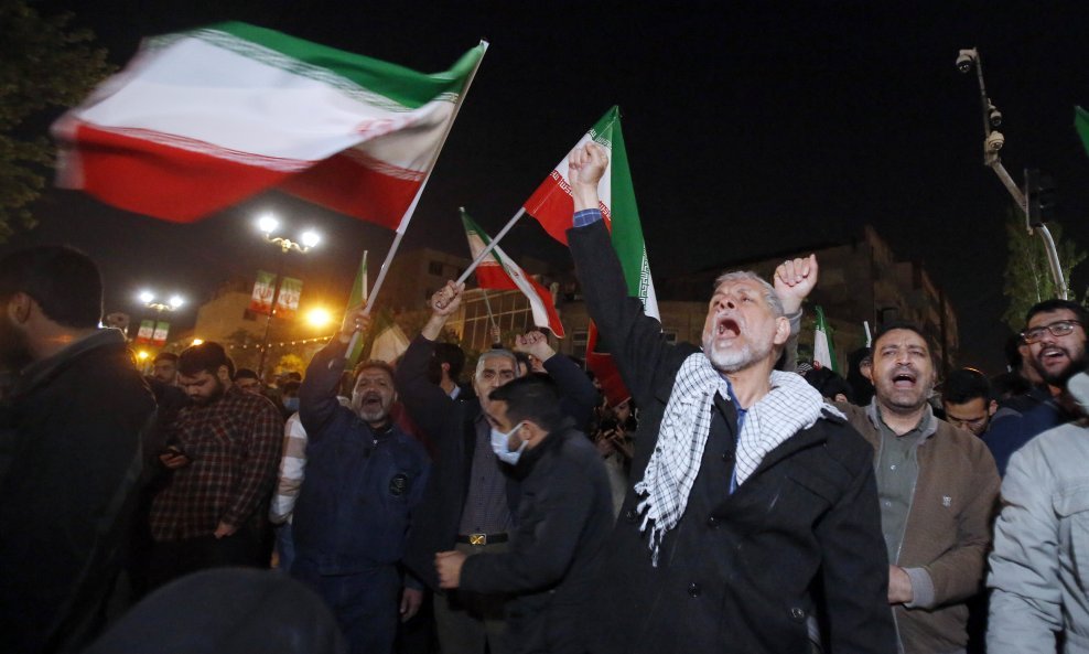 Iranci slave napad na Izrael