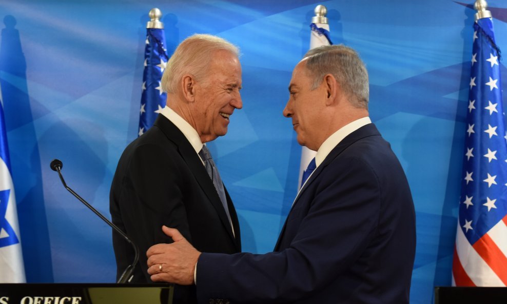 Joe Biden i Benjamin Netanyahu