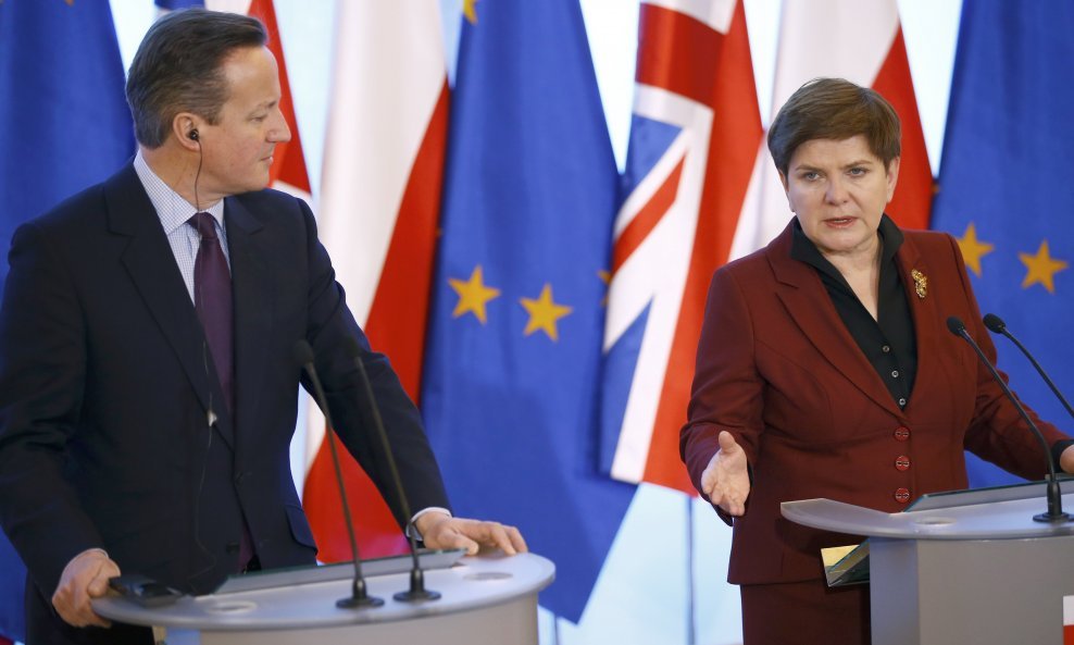 Cameron i Szydlo