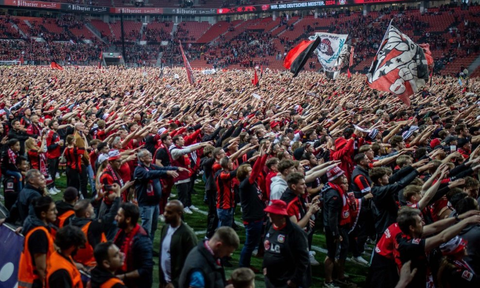 Bayer Leverkusen - proslava naslova prvaka Njemačke 2024.
