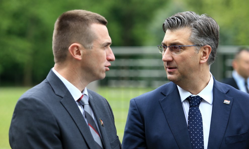 Ivan Penava i Andrej Plenković