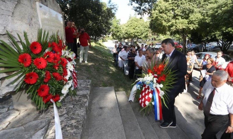 spomen ploča splitskim partizanima Ivo Baldasar