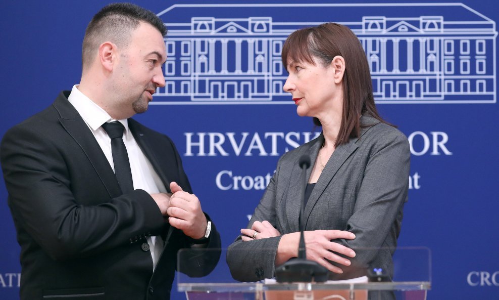 Marijan Pavliček i Vesna Vučemilović