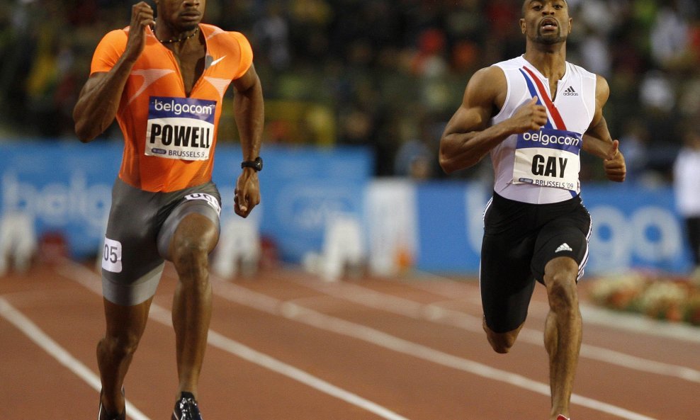 Asafa Powell Tyson Gay atletika