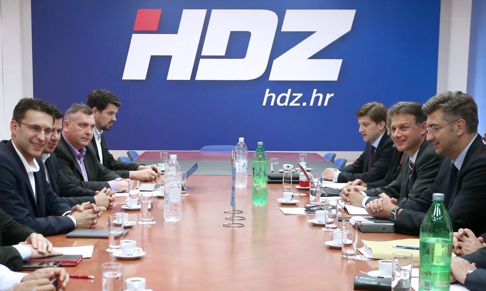 pregovori HDZ Most