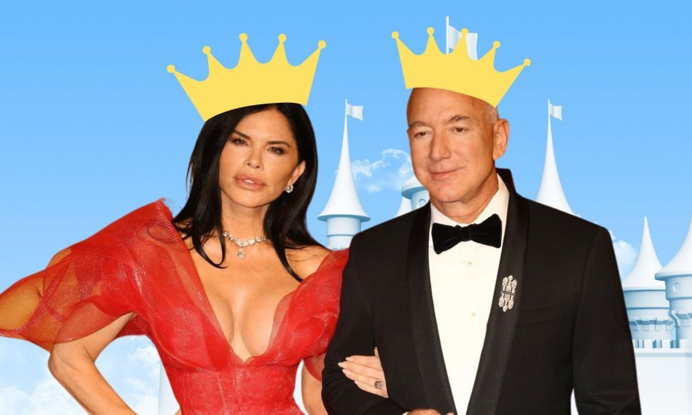 Jeff Bezos i Lauren Sanchez