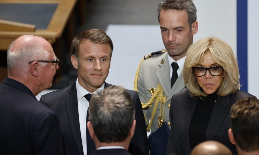 Emmanuel i Brigitte Macron