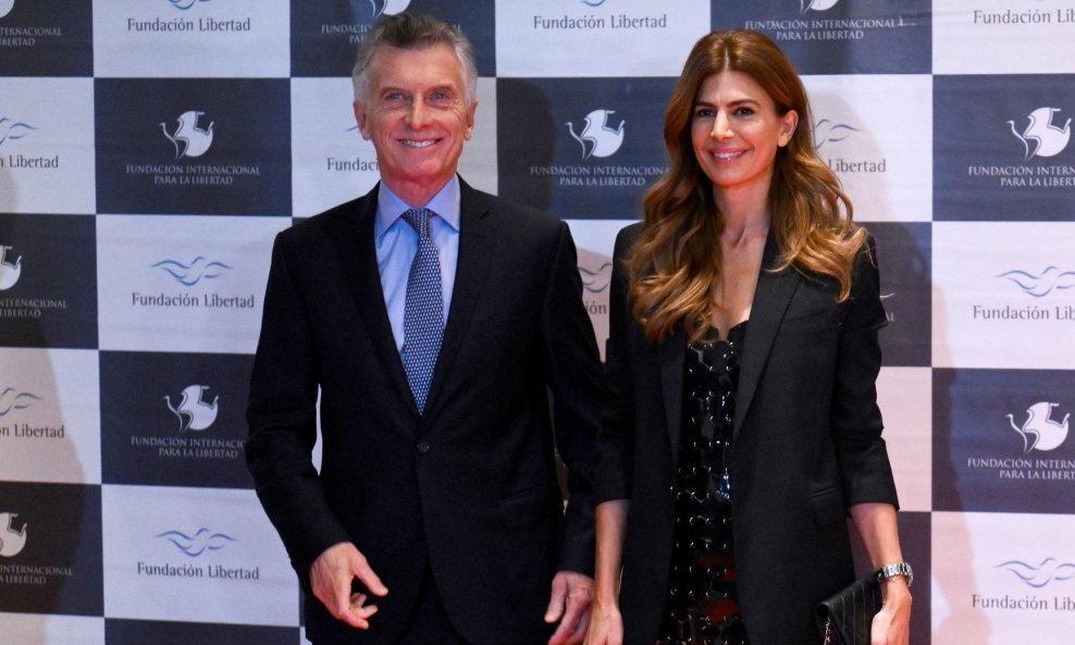 Mauricio Macri i njegova supruga Juliana Awada