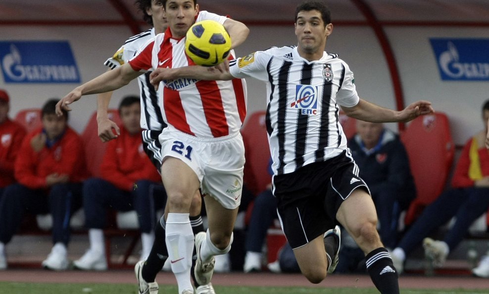 Crvena zvezda  Aleksandar Jevtić, Partizan Aleksandar Miljković