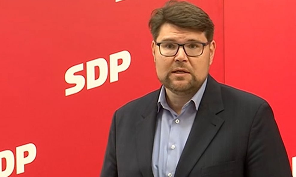 Peđa Grbin, šef SDP-a