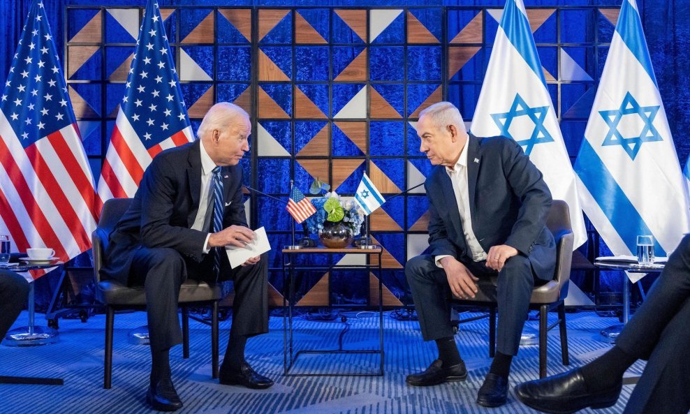Joe Biden i Benyamin Netanyahu