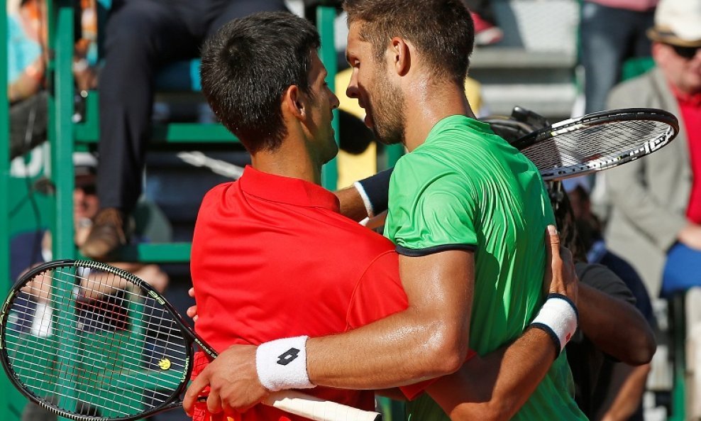 Jiri Vesely i Novak Đoković