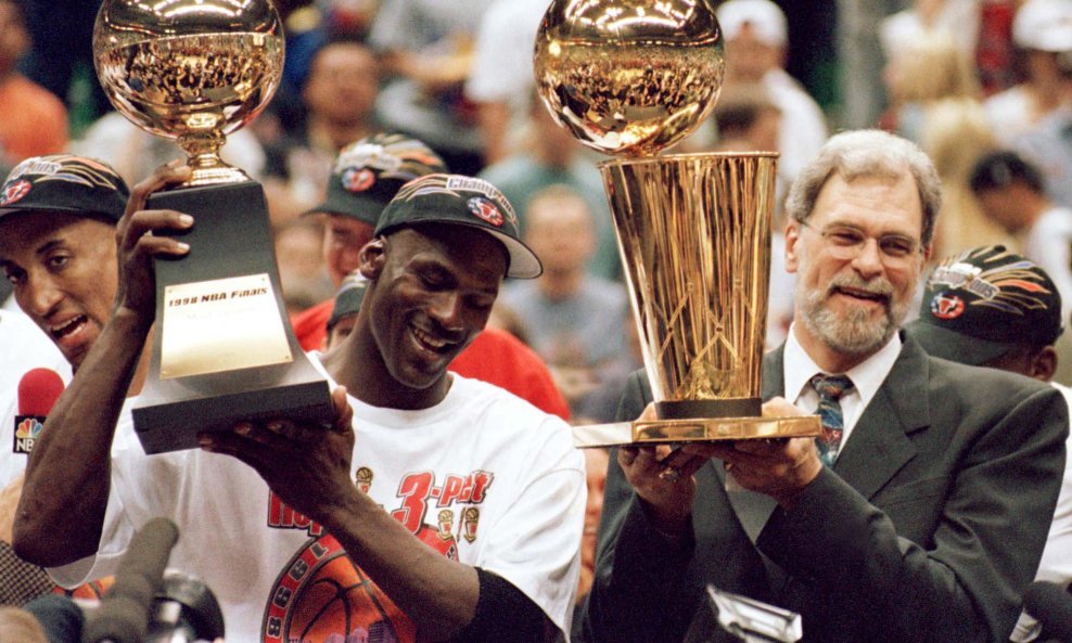 Phil Jackson i Michael Jordan