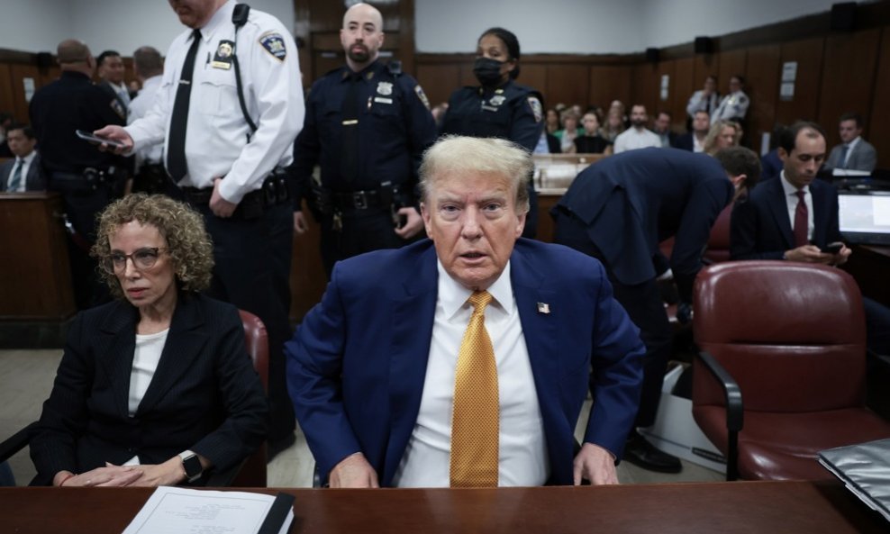 Donald Trump na suđenju u New Yorku