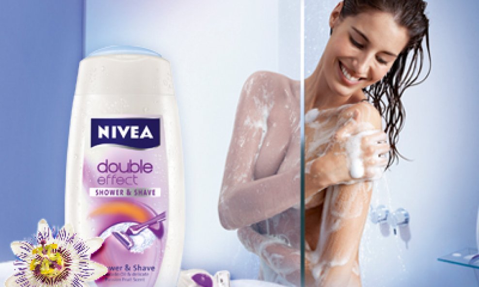 NIVEA Double Effect Shower &Shave 