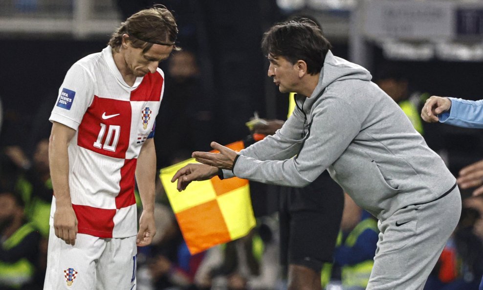 Luka Modrić i Zlatko Dalić