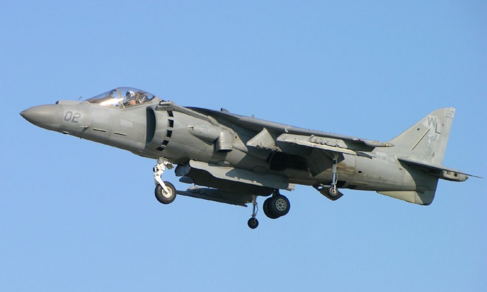 Harrier iz sastava američkih marinaca