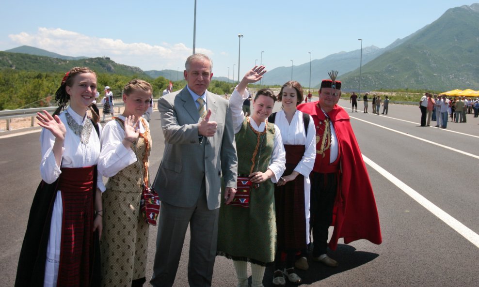 IVO SANADER OTVARANJE AUTOCESTE ŠESTANOVAC