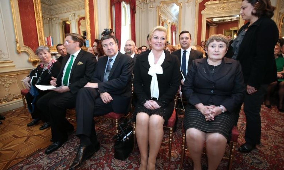 Kolinda Grabar Kitarović u Palači Dverce