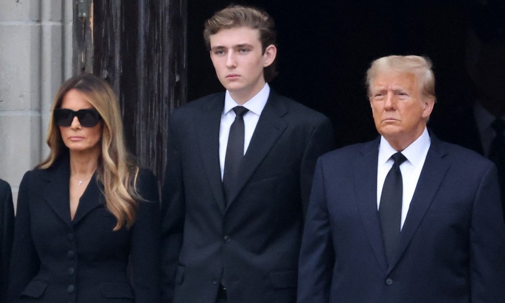 Barron Trump s roditeljima