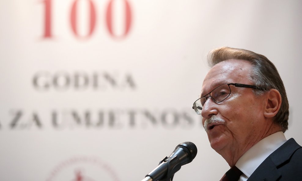 Akademik  Velimir Neidhardt, predsjednik Etičkog povjerenstva