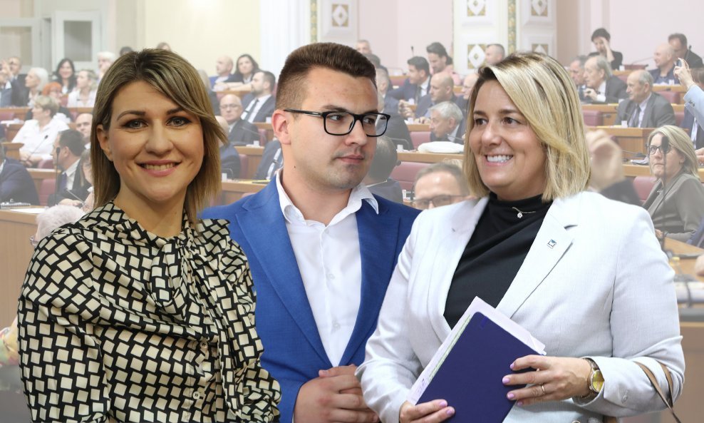Ivana Mujkić, Ive Ćaleta Car, Danica Baričević