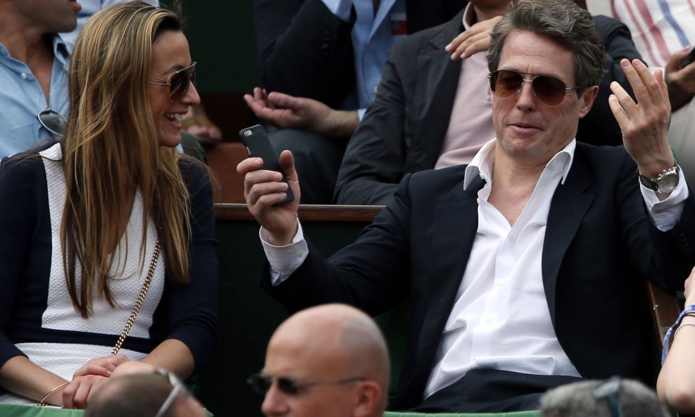 Hugh Grant ne propušta Roland Garros