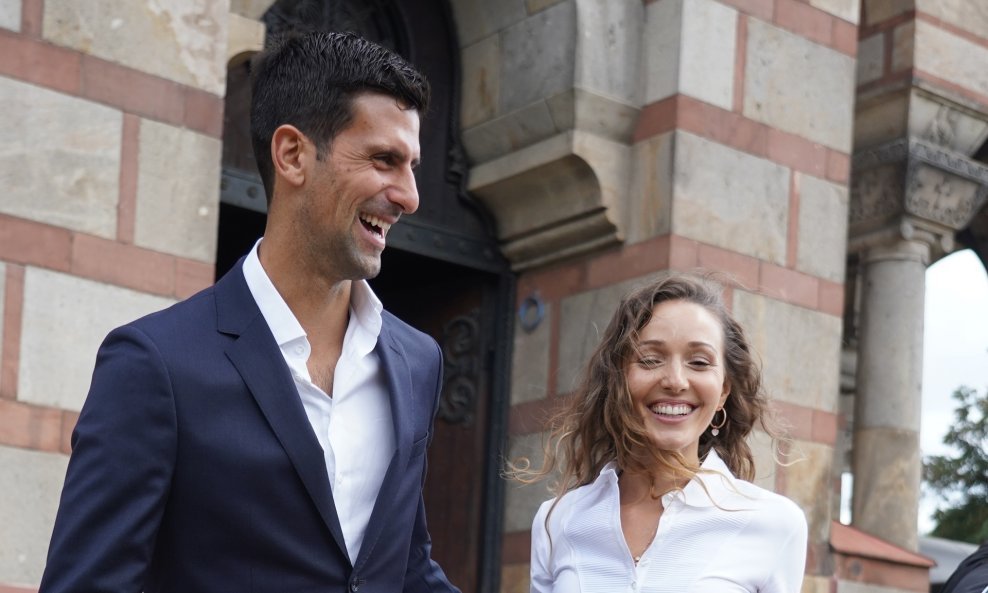 Novak i Jelena Đoković