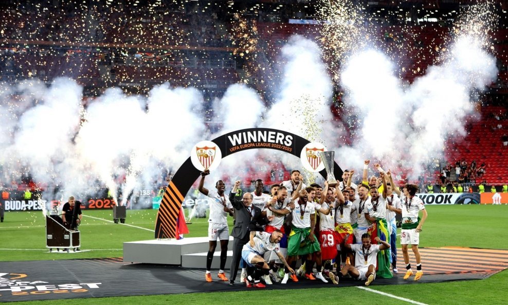 Sevilla je na Puskas Areni uzela naslov Europske lige prošle godine