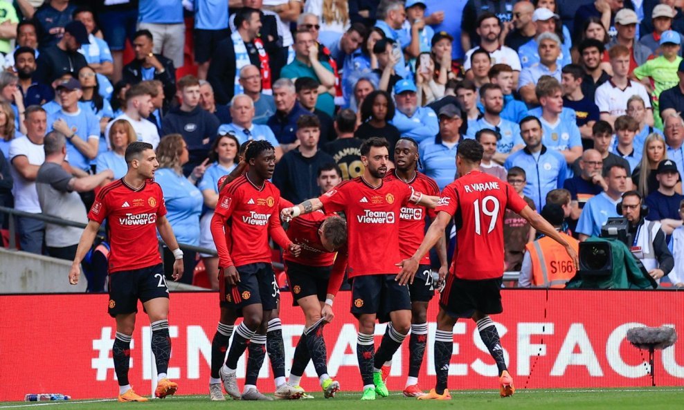 Slavlje igrača ManUtd-a