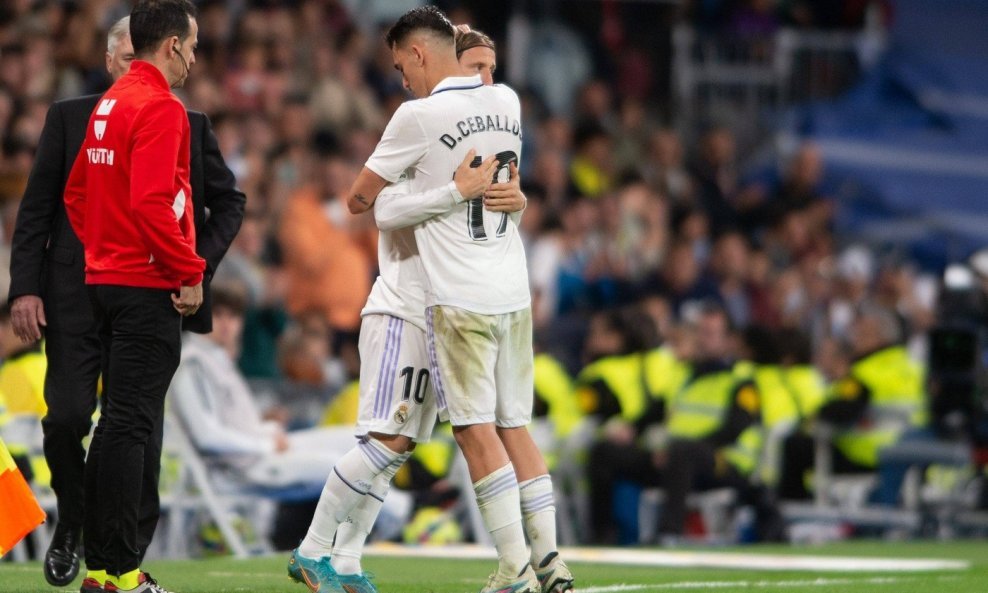 Dani Ceballos i Luka Modrić