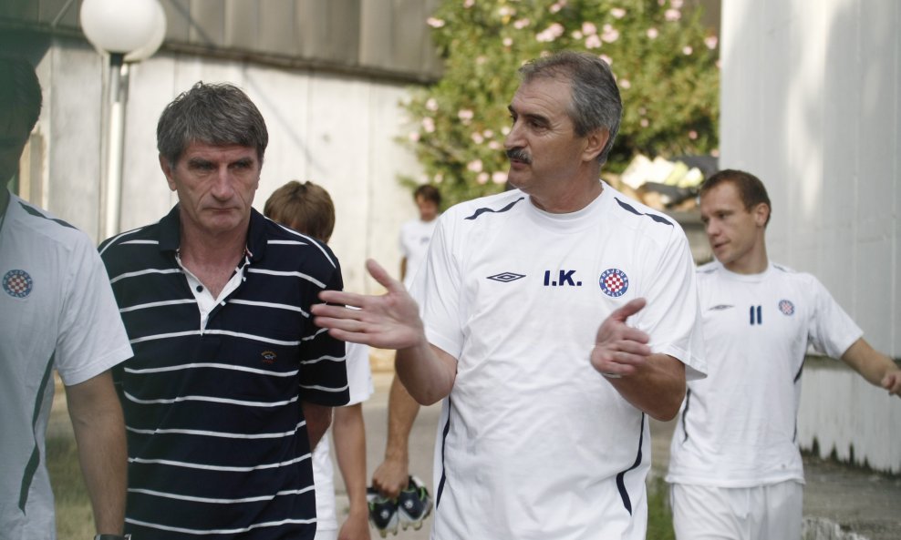 Ivan Buljan, Ivica Kalinić, Hajduk 2009-10