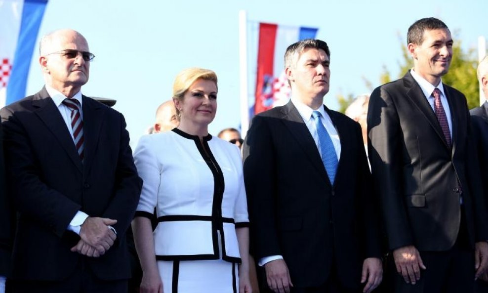 Josip Leko, Kolinda Grabar Kitarović, Zoran Milanović, Ante Kotromanović