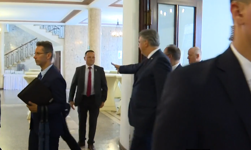 Branko Borković i Andrej Plenković