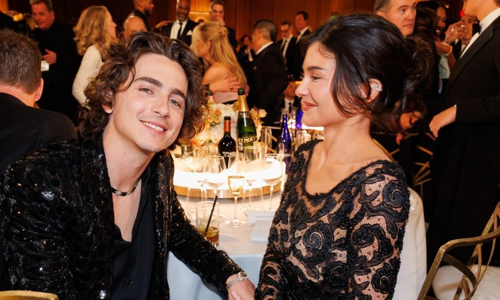 Kylie Jenner i Timothee Chalamet