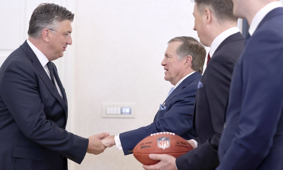 Andrej Plenković i Bill Belichick