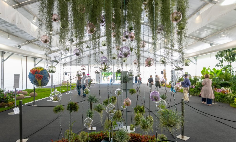 Izložba Floraart u Zagrebu privukla je veliki broj posjetitelja.