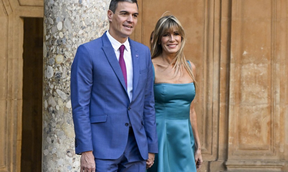 Pedro Sanchez i Begona Gomez