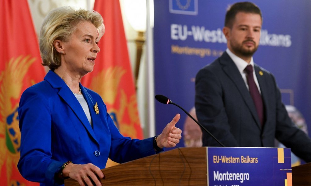 Ursula Von der Leyen i Jakov Milatović