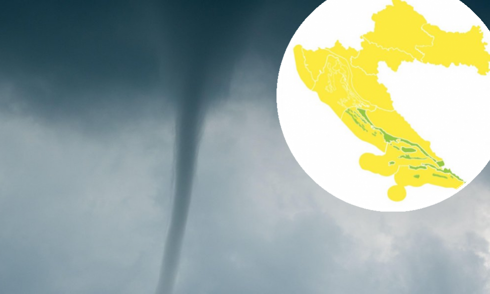 Tornado/Žuti meteoalarm