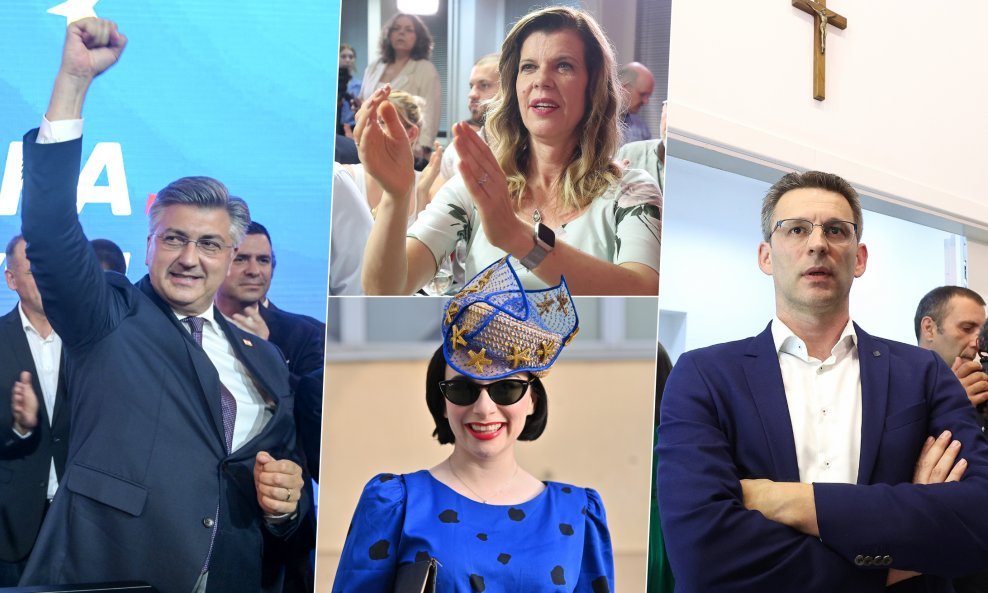 Andrej Plenković, Biljana Borzan, Nina Skočak, Božo Petrov